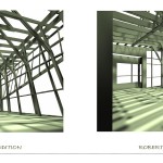 3D Model - Roof Frame Interior View
